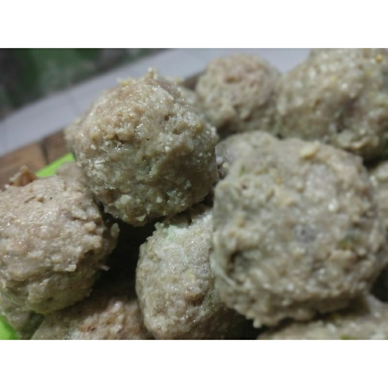 

Bakso Sapi Urat Jumbo Homemade Premium Super Special Daging sapi Termurah TerEnak dengan Bumbu kuah bakso(Bocirat