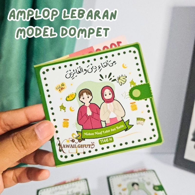 

KAWAII.GIFUTO Amplop Lebaran Dompet Amplop Idul Fitri Amplop Unik