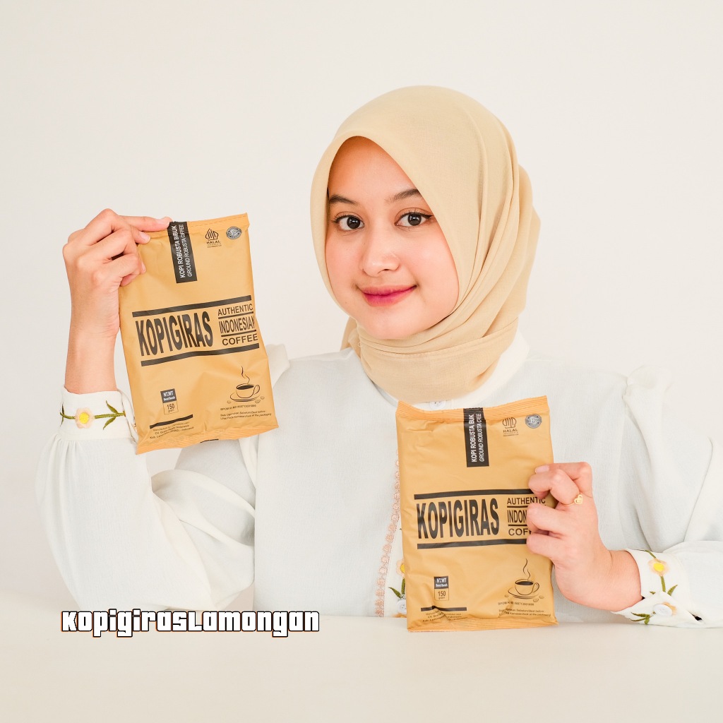 

BUNDLING KOPI GIRAS 300 GRAM - BEST SELLER - KOPI ROBUSTA BUBUK - KOPI HITAM