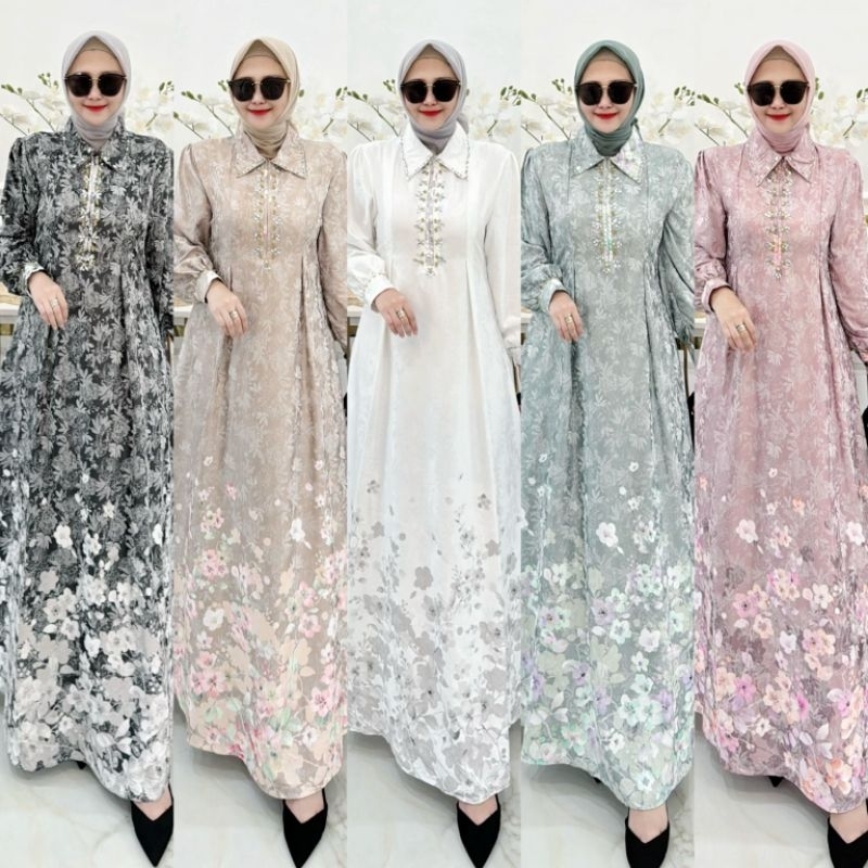 Gamis Adinda Dress vol.2 ori Adisha