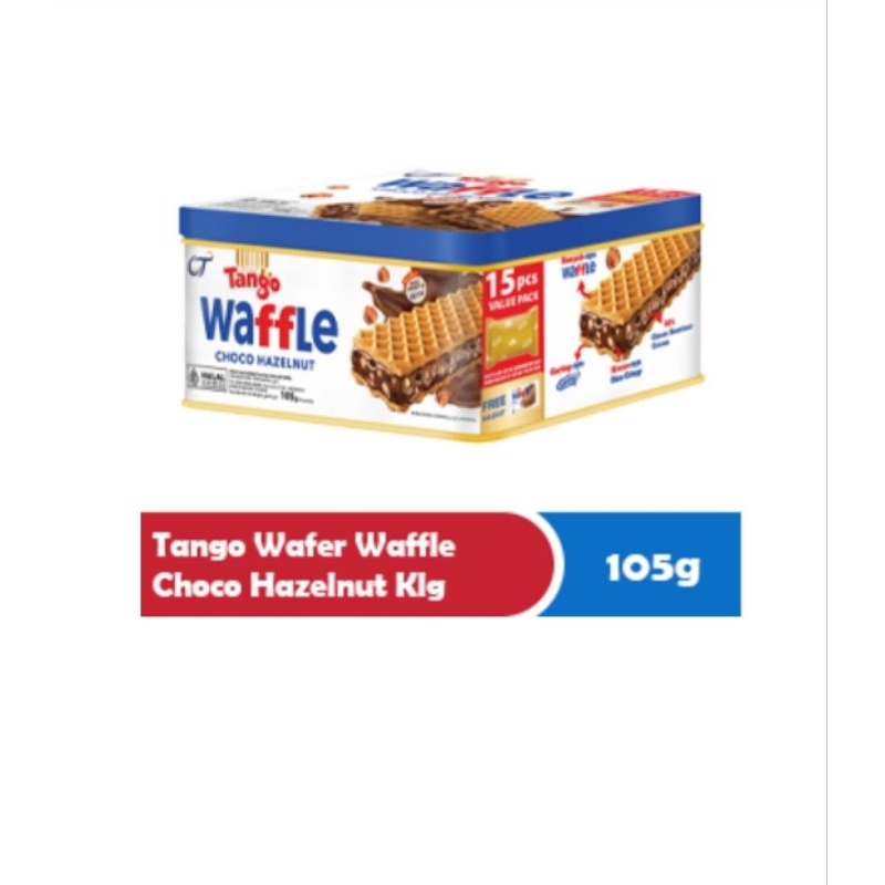 

Tango Wafer Waffle Choco Hazelnut Kaleng