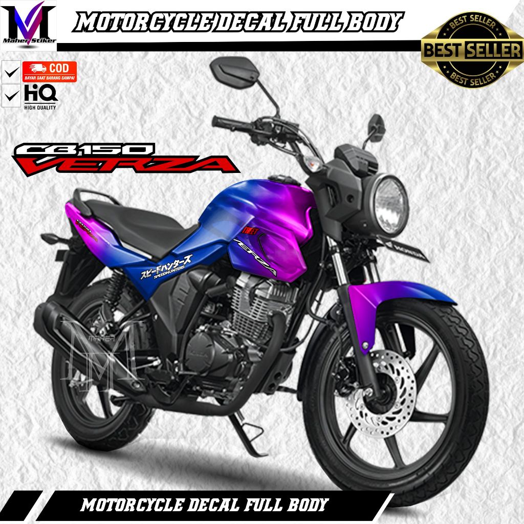 Decal Full Body CB Verza  Stiker Cb Verza Variasi Bunglon