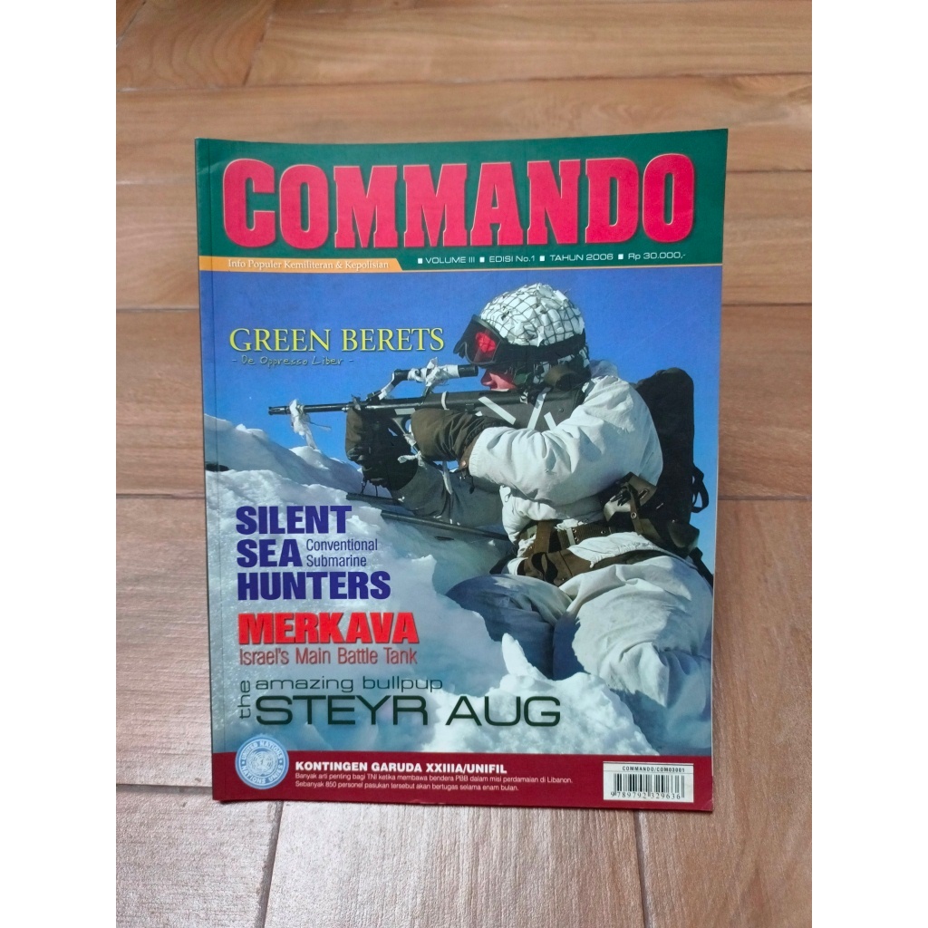 Majalah Commando Edisi No 01 Tahun 2006 - Silent Sea Hunters