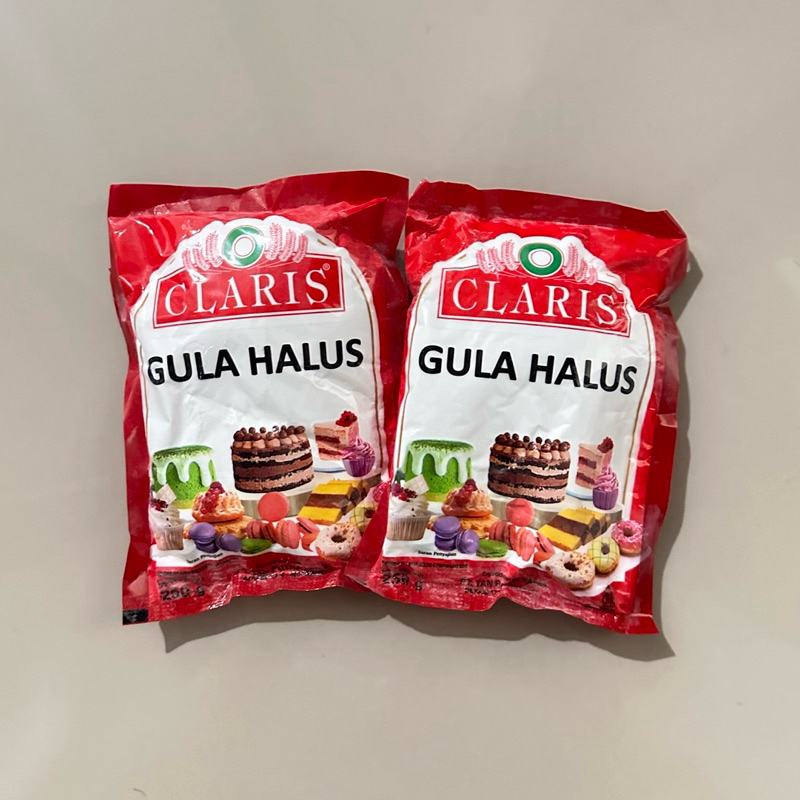 

Claris Gula Tepung Halus 250 gram