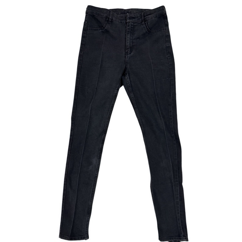 PRELOVED - H & M Celana jeans Wanita strechy hitam H&M