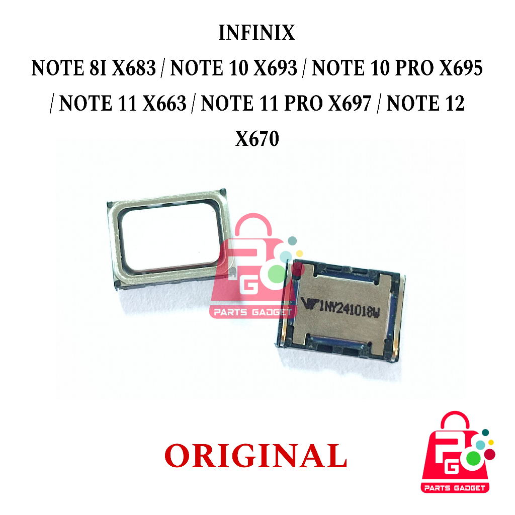 Buzzer Speaker Musik Infinix Note 8I Note 10 10 Pro Note 11 11 Pro Note 12 Original Spiker Only