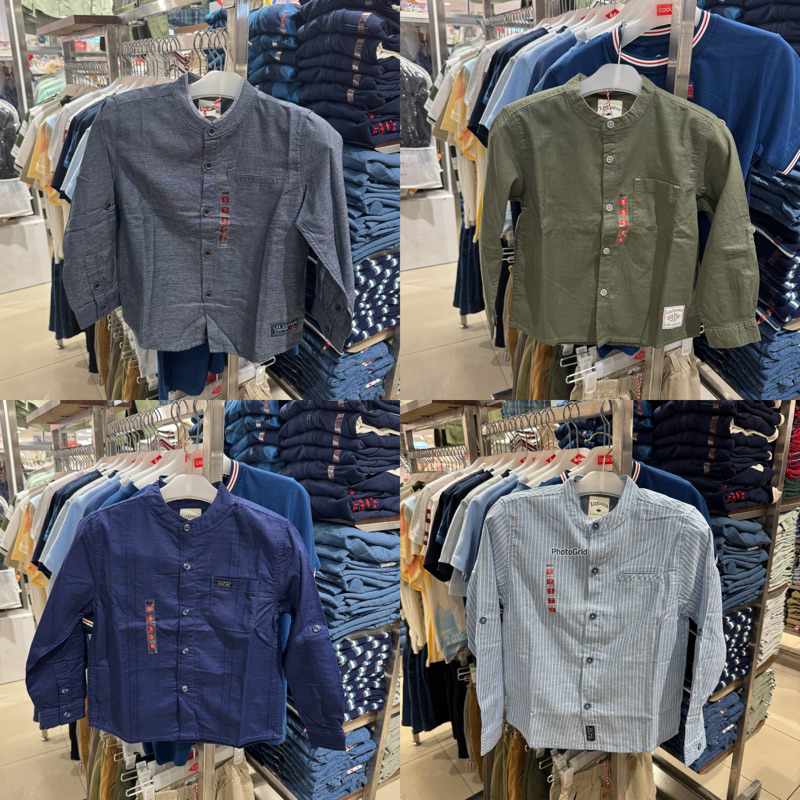 LEE COOPER KIDS - SALE Kemeja koko Anak Laki-Laki (4-14 Tahun)
