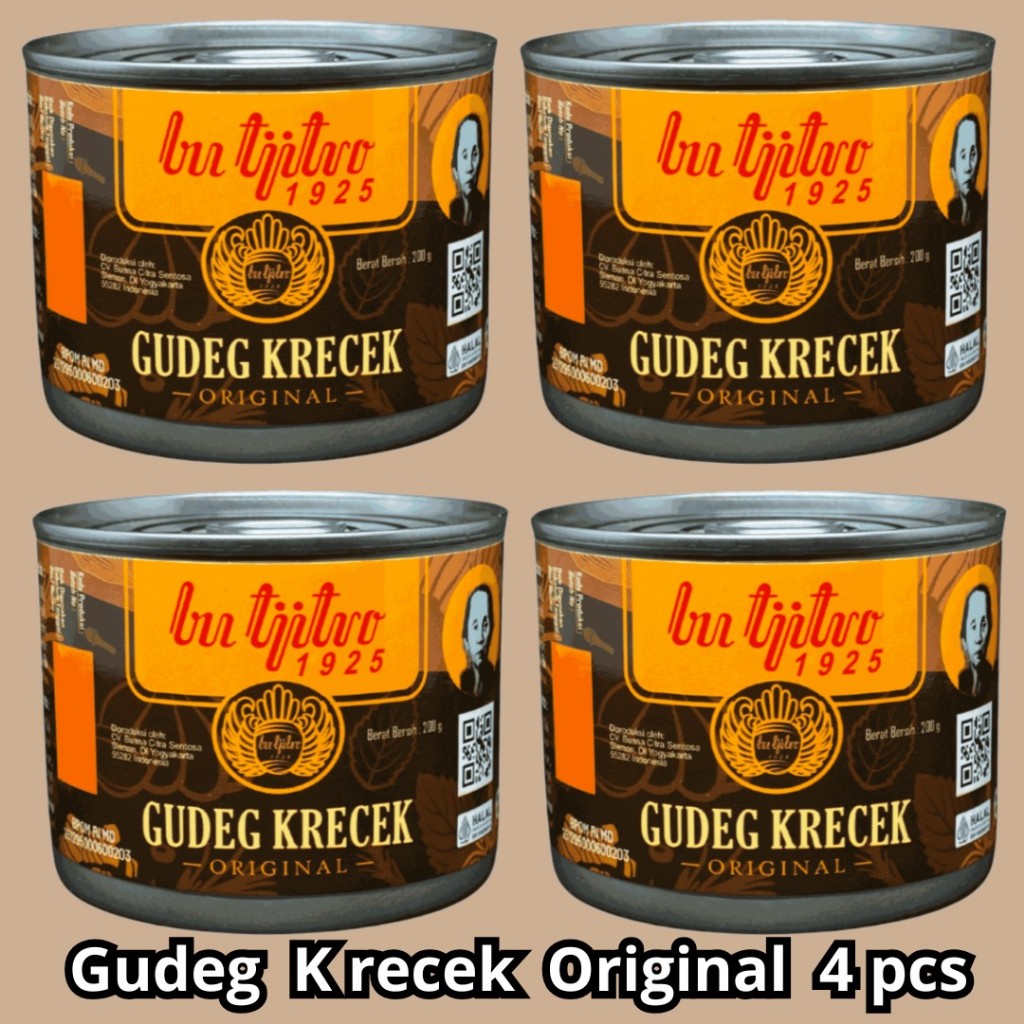 

GUDEG KRECEK ORIGINAL BU TJITRO 1925, GUDEG KHAS JOGJA GUDE ASLI JOGJA GUDEG KALENG JOGJA,GUDEG ENAK