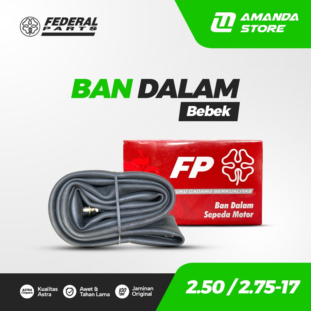 Ban Dalam Motor FEDERAL Uk. 250/275 Ring 17