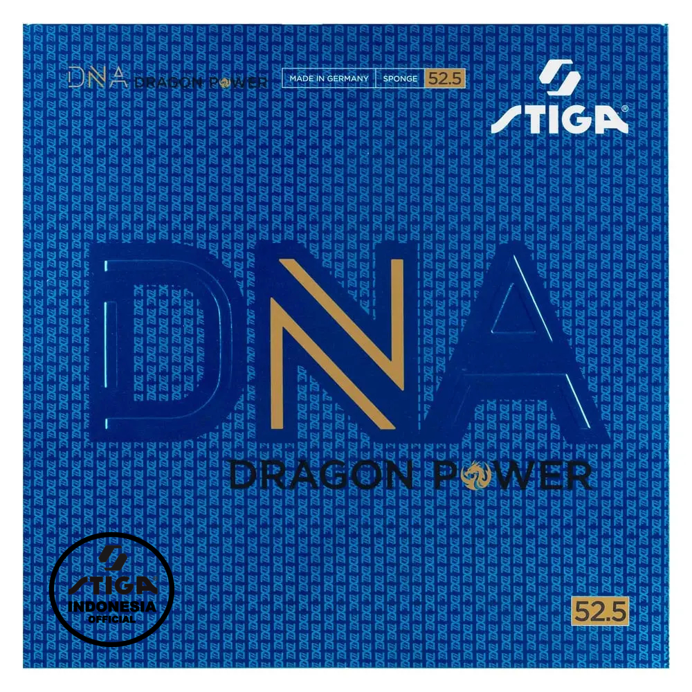 STIGA DNA Dragon Power 52,5 Degree | Karet Pingong Original ITTF
