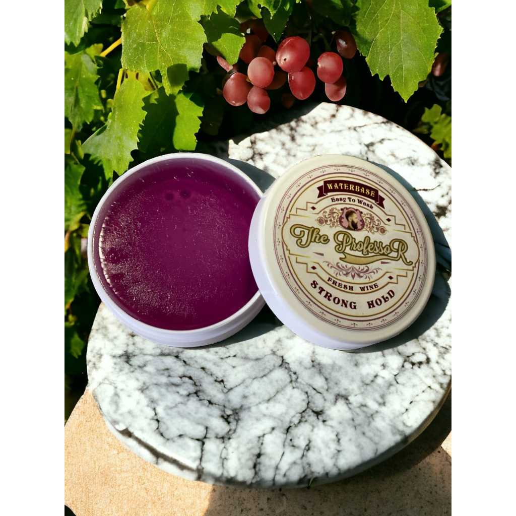 Pomade Waterbase aroma anggur & bubblegum By-Professor Pomade