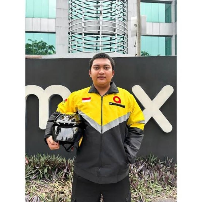 Maxim - Baru Jaket & helm atribut prioritas Maxim Driver Indonesia