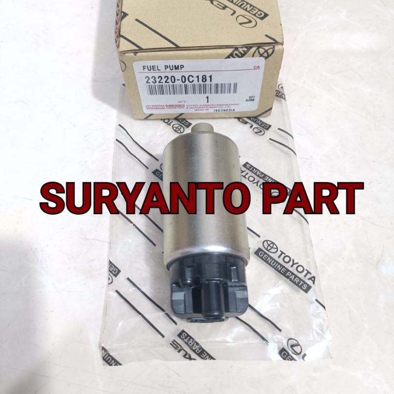 Pompa Bensin Rotak Fuel Pump Toyota Innova Reborn Hilux Bensin Asli Original 23220-0C181