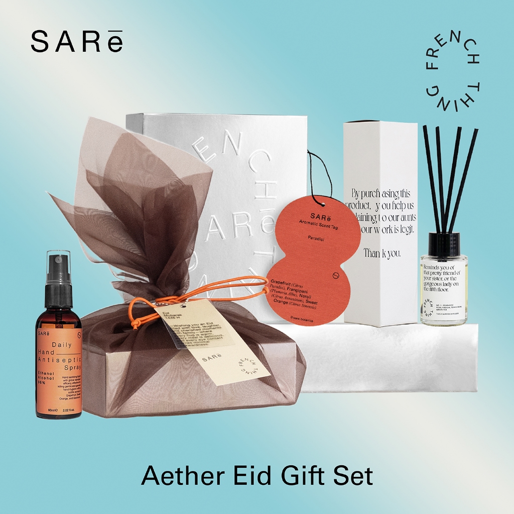 

SARE x French Thing Aether Eid Gift Set - Eid Hampers | Parcel Lebaran | Hadiah Kado Idul Fitri