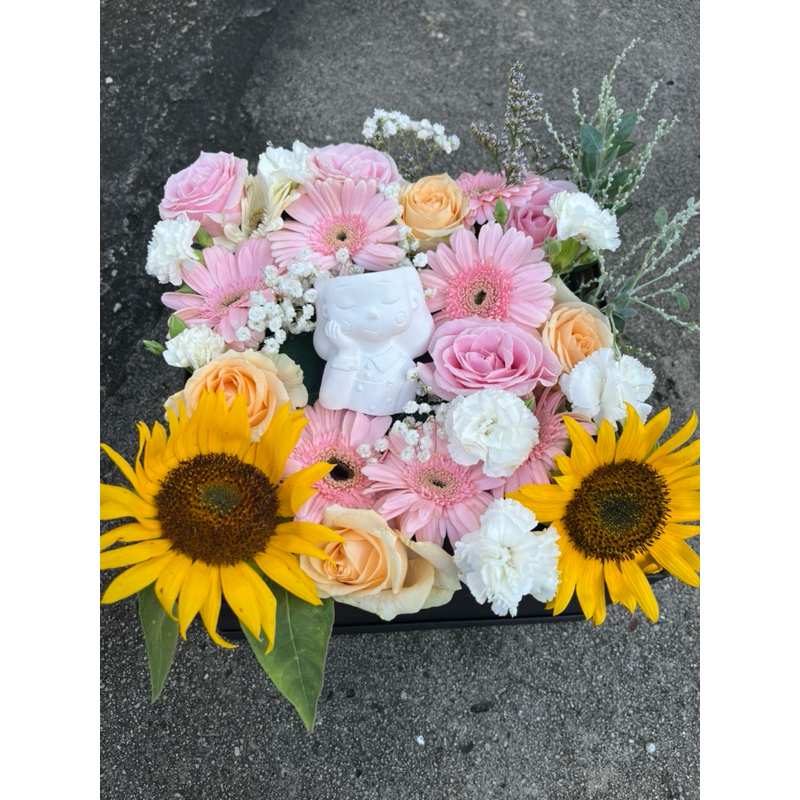 

Hampers Lebaran Natal Imlek Eid Mubarak Bunga dan Lilin Aromatheraphy siap kirim bouquets bucket buket bunga segar buah segar hampers seserahan hadiah kado siap kirims