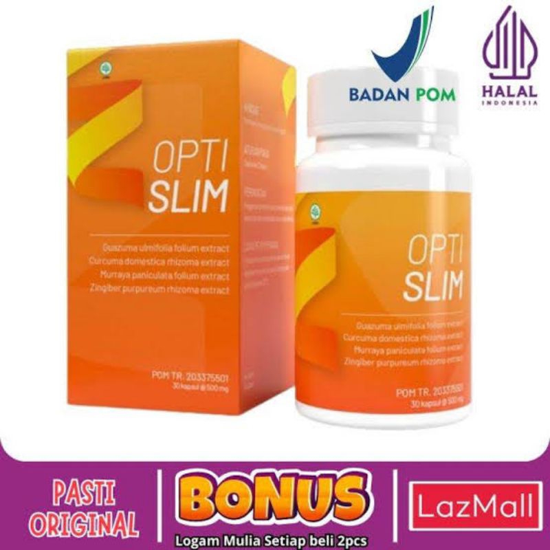 Optislim Asli Melangsingkan Tubuh Secara Akurat Original
