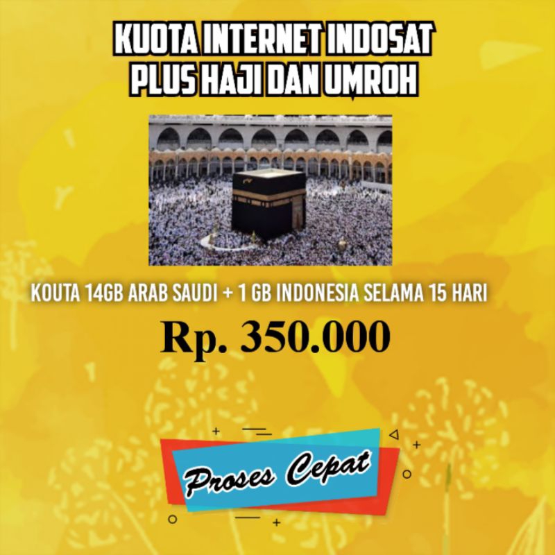 Paket Internet Haji dan Umroh Indosat