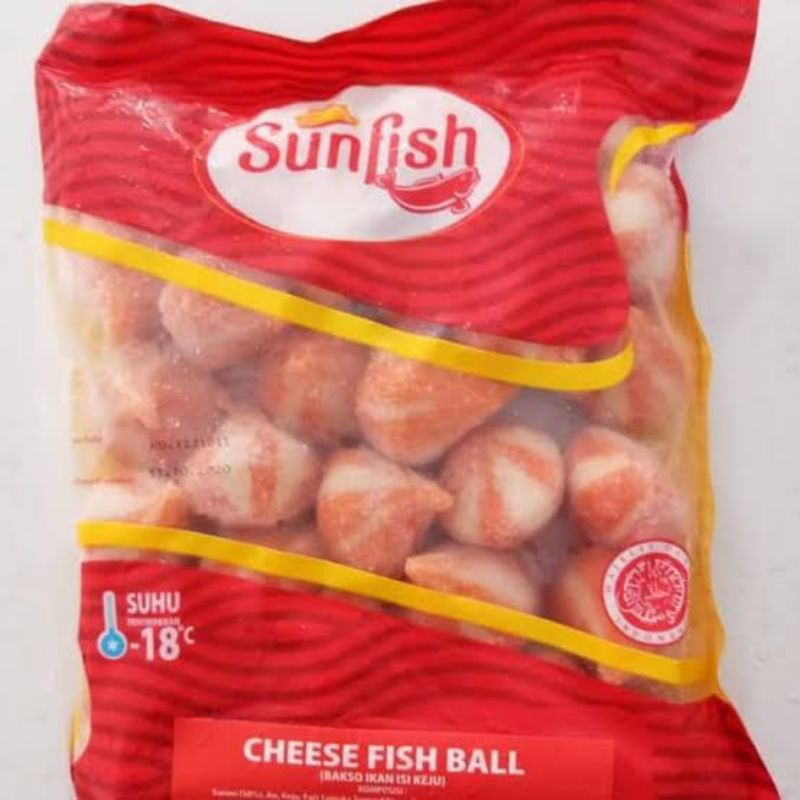 

Sunfish Cheese Fish Ball 500 gram Dumpling Keju