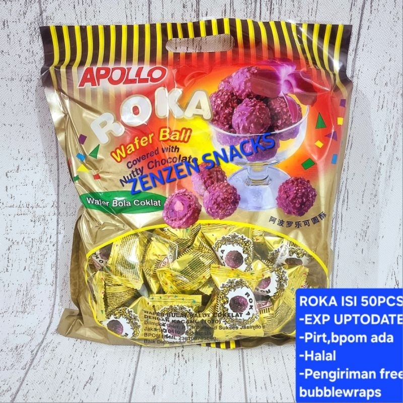 

NEW ROKA COKELAT 50 PCS ED 06 THN 2026