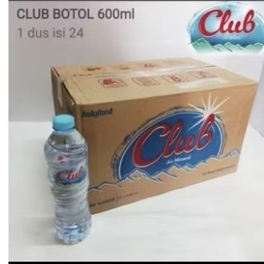 

Club botol 600 ml / isi 24 botol