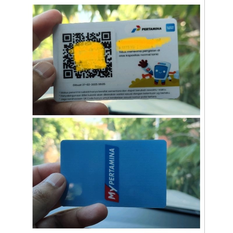 

ID CARD PVC QR CODE PERTAMINA