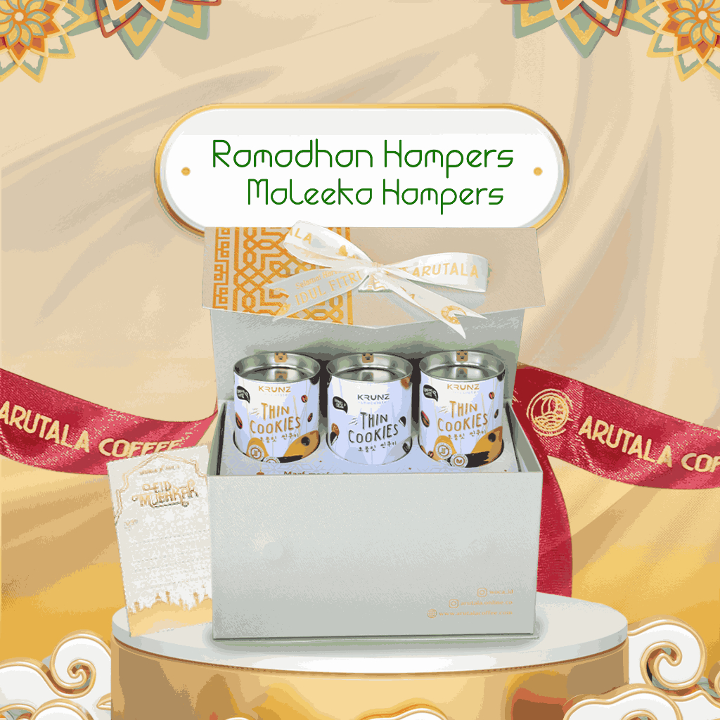 

WoCA Thin Cookies Hampers Special Idul Fitri