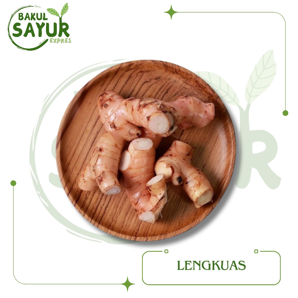 

Lengkuas Laos Segar 250gr | Bakul Sayur Expres