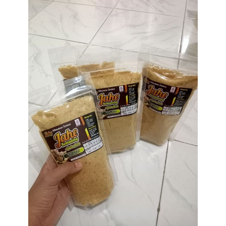 

Minuman Jahe Kemuning Bubuk 250 grm,500 grm, 1 kg