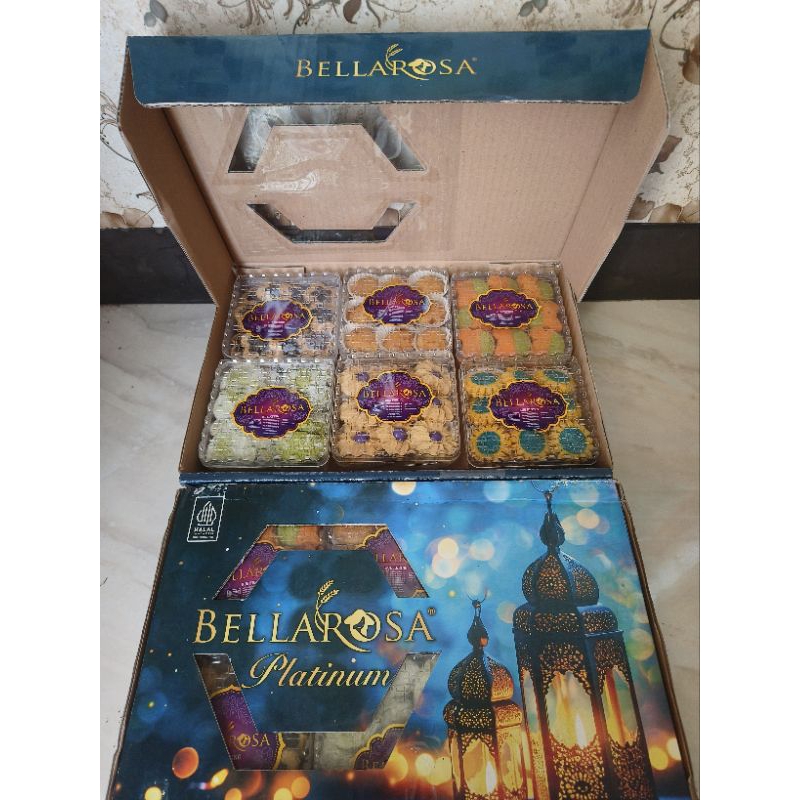 

BELAROSSA PLATINUM kue kering isi 6