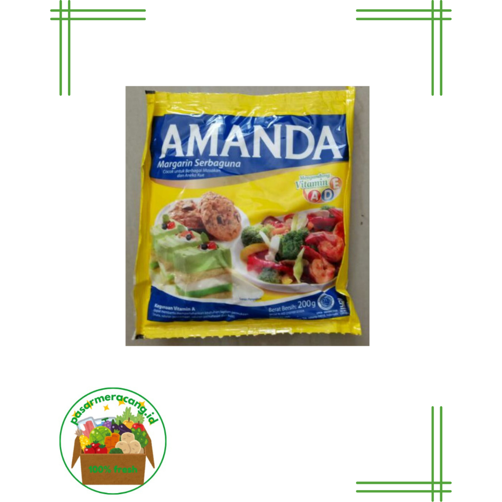 

Amanda Margarine 200gr