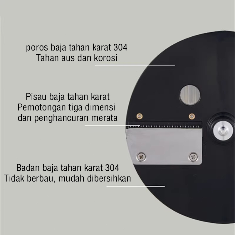 PROMO TERBARU Mesin Pemotong Dadu Mesin Potong Sayur Elektrik Multifungsi Kentang Dadu Mustofa