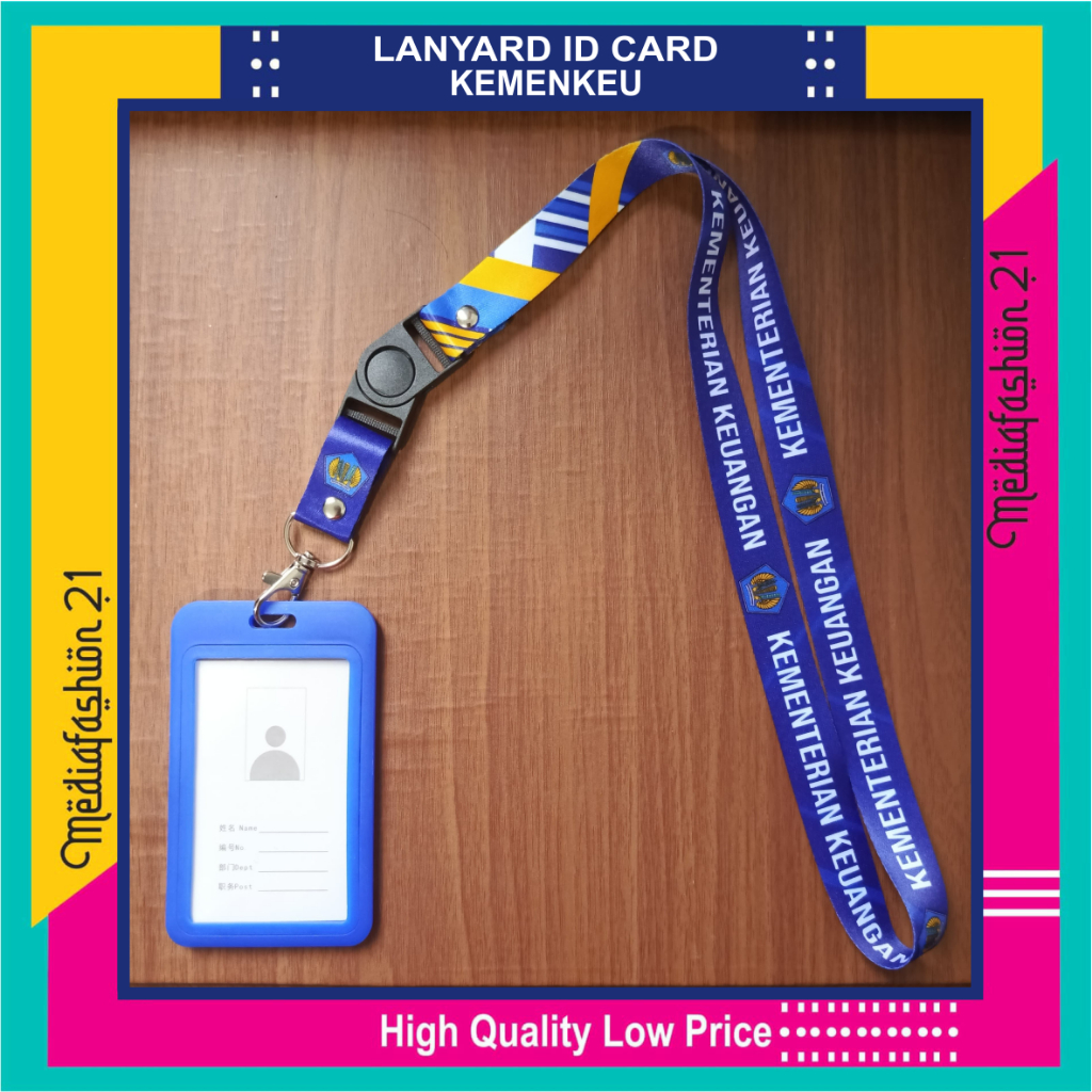 

Lanyard/Tali Gantungan ID Card KEMENKEU (Kemeneterian Keuangan RI)