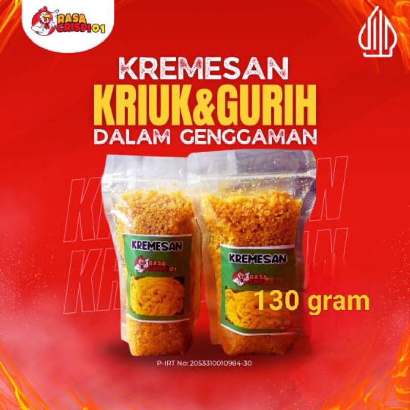 

kremesan kriuk original 130 gram