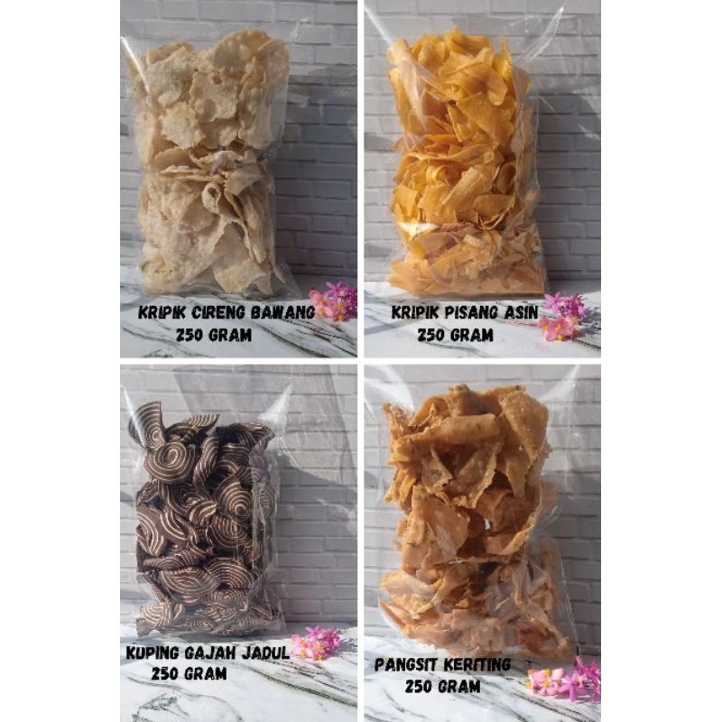 

Aneka Snack Serba 250 gram Cemilan Lebaran Snack Kiloan Termurah