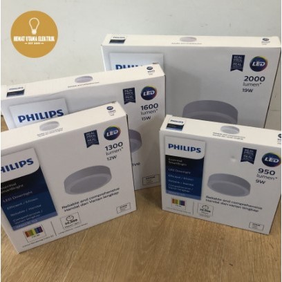 DN027C G3 Lampu Philips Downlight Outbow DN 027C - 9W - 12W - 15W - 19W - ALL WATT