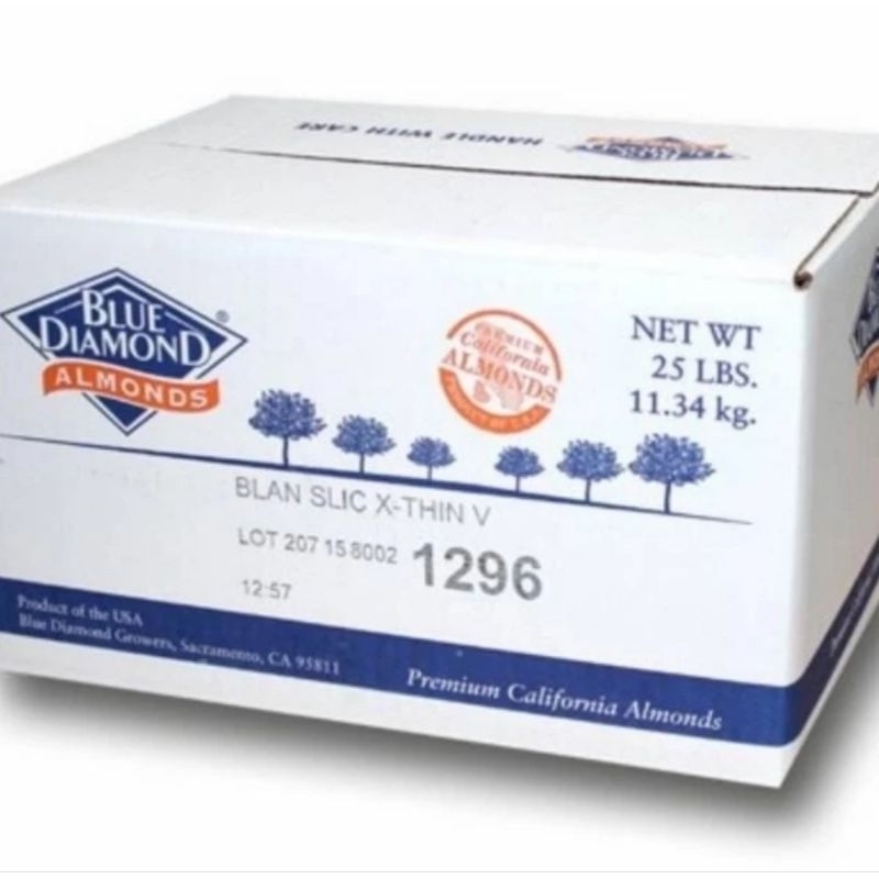 

Almond Slice Blue Diamond 1 Dus 11.34 Kg