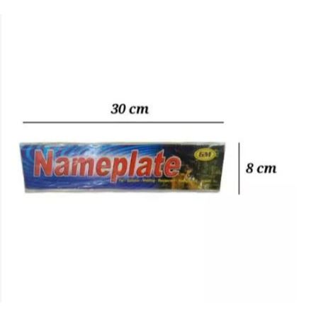 

GM Acrylic Name plate / standing papan acrylic nama 2 sisi 830