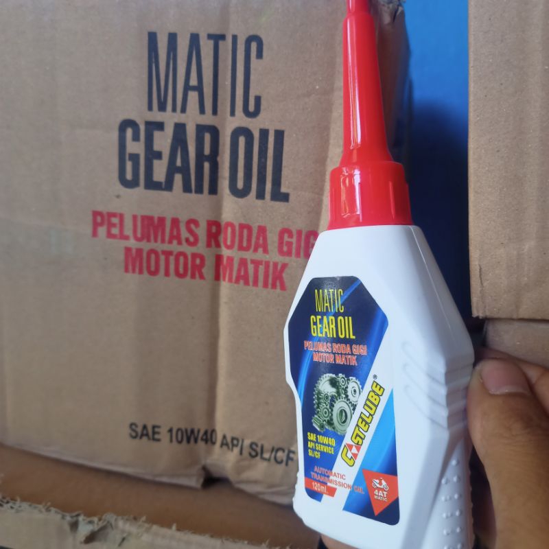 MATIC GEAR OIL CASTELUBE SAE 10W40 OLI GIRBOX MOTOT METIK