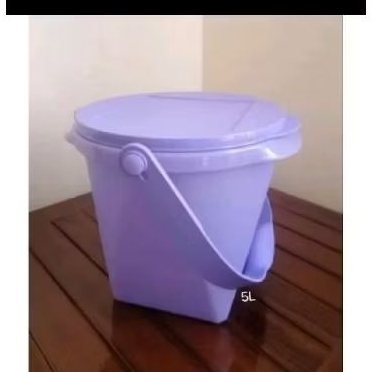 canister outdoor es batu es buah Tupperware new