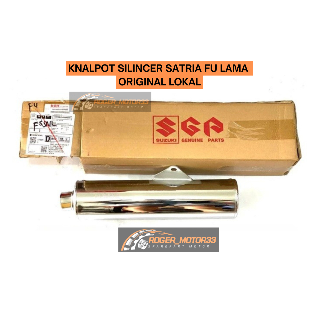 KNALPOT SILINCER SILINSER SELENCER SUZUKI SATRIA FU LAMA OLD ORIGINAL