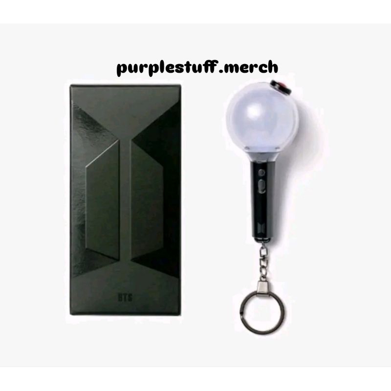 [READY STOCK] OFFICIAL BTS KEYRING LIGHTSTICK VER SE