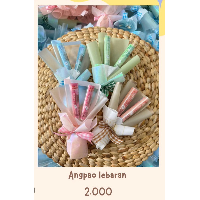 

Buket Angpao Lebaran plus isinya/kosongan