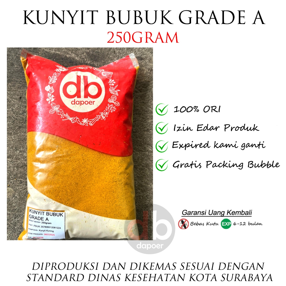 

Kunir Kuning Bubuk