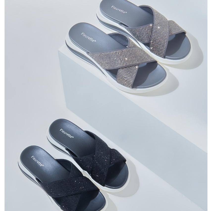 Fleurette| Sepatu Sendal Wanita |ZYVA