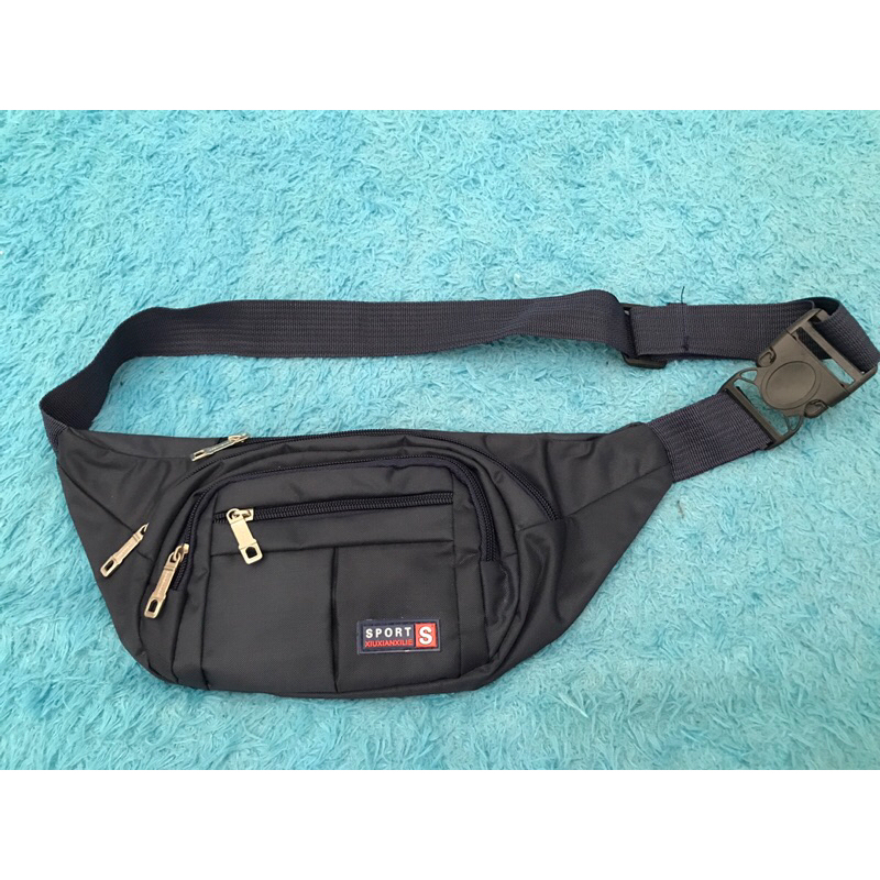 PRELOVED - NO BRAND - tas selempang pria waistbag