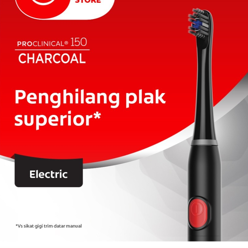 Colgate Sikat Gigi Elektrik ProClinical Charcoal B150