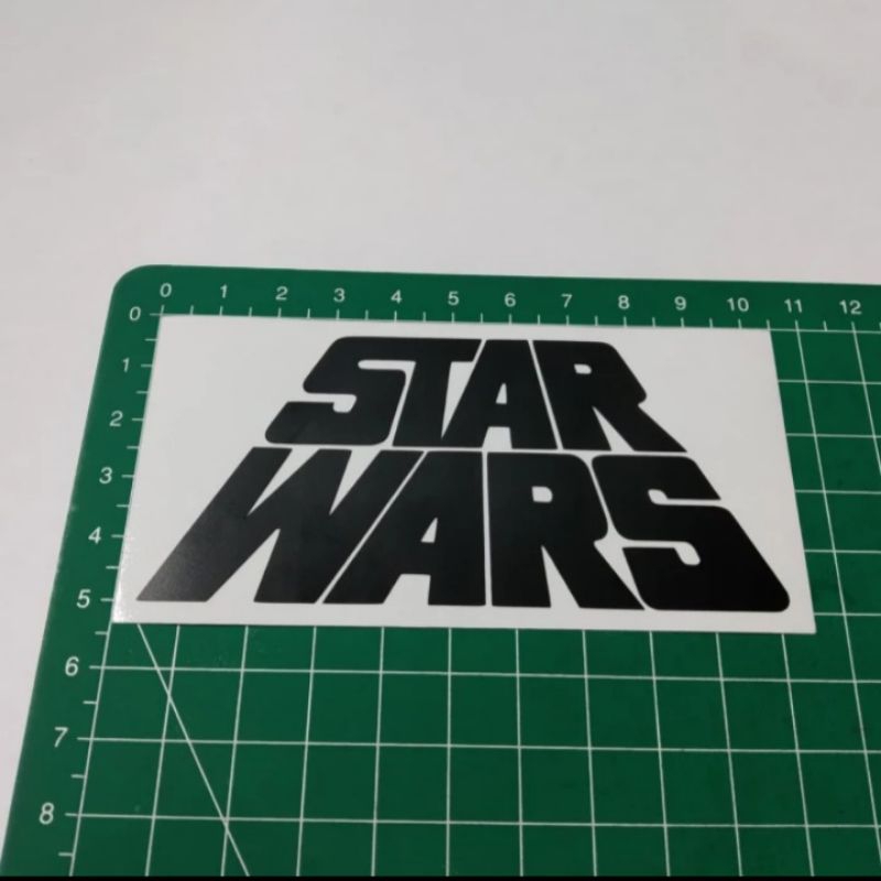 

stiker cutting star wars