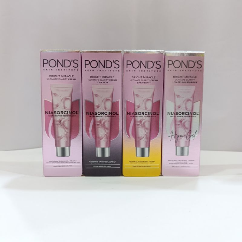 Ponds Bright Miracle Ultimate Clarity Cream | Oily Cream | SPF 30 | Hya-Gel Moisturizer 20gr