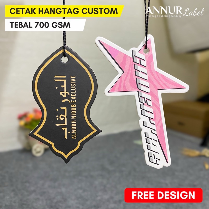 

Label hang tag custom / hangtag tebal 700gsm free design