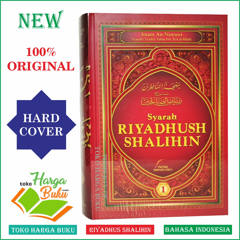 Foto Syarah Riyadhus Shalihin JILID 1 Karya Imam An Nawawi Kitab Hadits PIS - Pustaka Imam Asy-Syafii
